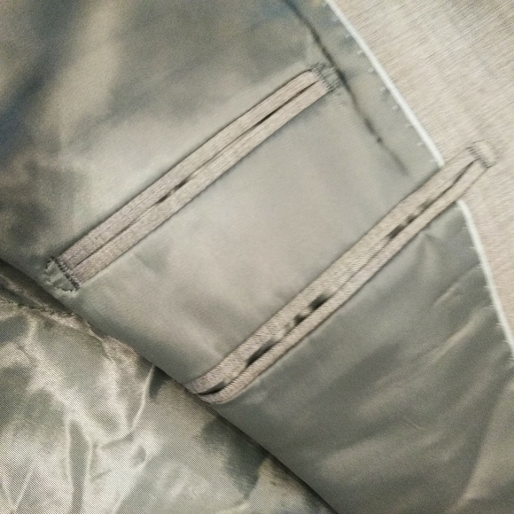 Theory gray wool Suit Jacket Sz 44 R - Picture 6 of 8